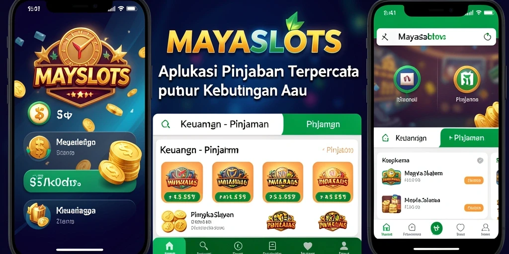 Tampilan antarmuka aplikasi <strong>MAYASLOTS</strong> yang ramah pengguna dan mudah dimengerti.